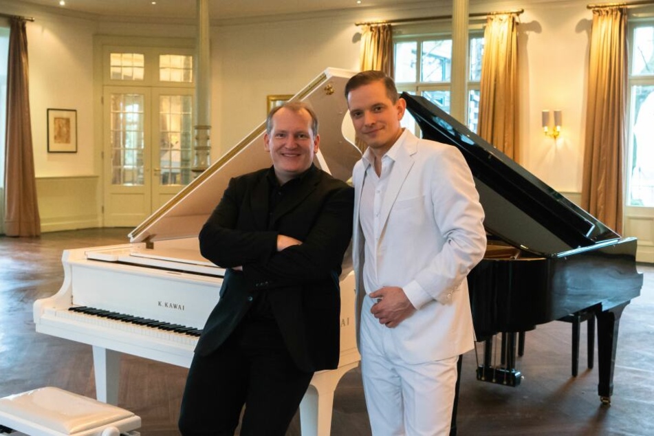 Kommen am 1. Dezember in den Leipziger Kupfersaal: David Harrington (links) und Götz Östlind alias "David & Götz".
