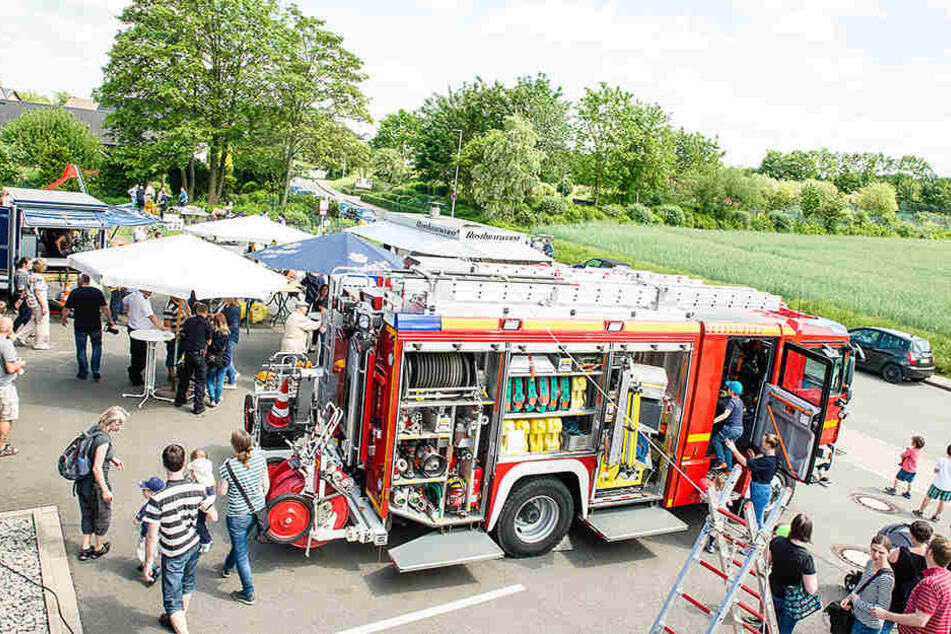 Zahlreiche Besucher kamen zur Feuerwehr Bielefeld-Altenhagen.