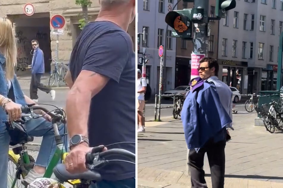 Ist er es wirklich? Fans verbreiten auf TikTok Videos von einem möglichen Harry Styles in Berlin.