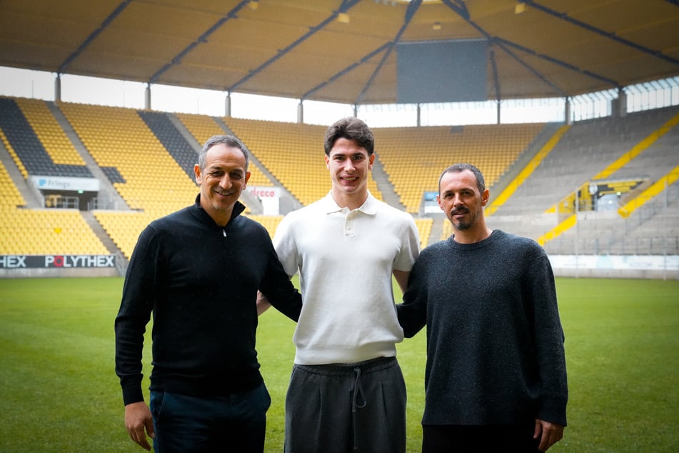 Fotios Pseftis (22, M.) verstärkt die Alemannia zwischen den Pfosten.