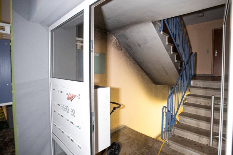 In der Kellerwohnung ist der Brand ausgebrochen.