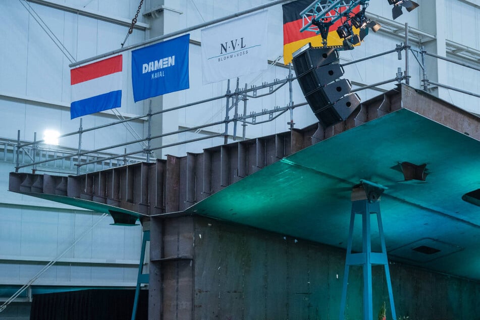 Im vergangenen Juni wurde die erste neue Fregatte feierlich auf Kiel gelegt.