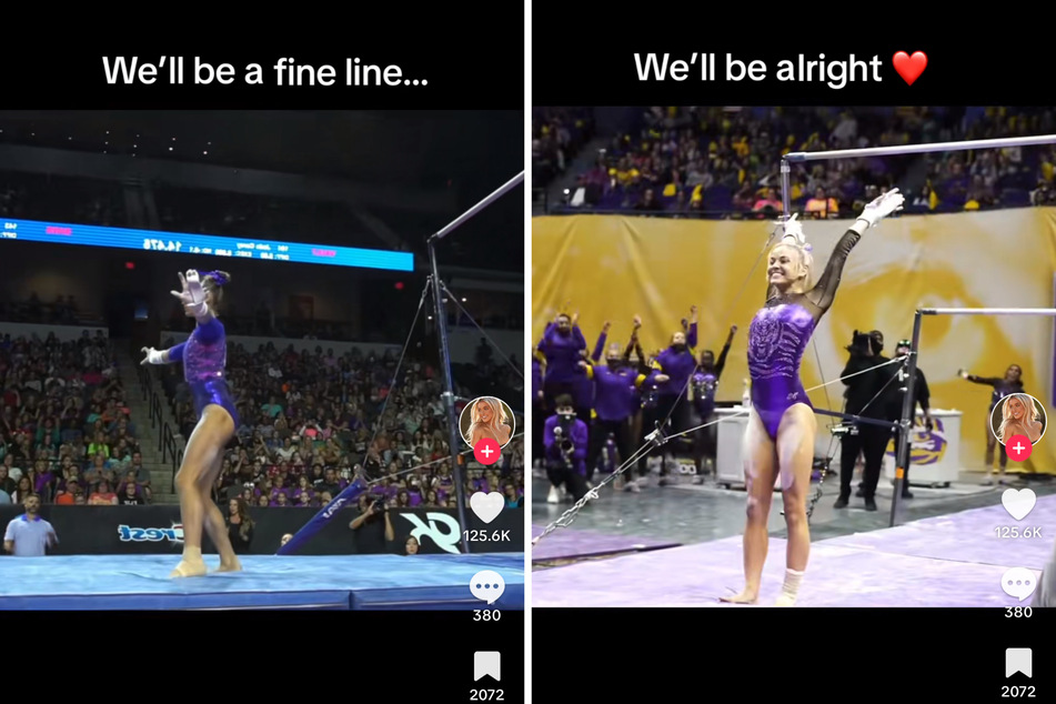 Olivia Dunne posted a new special transformation TikTok video showing her as a young gymnast to her time at LSU.