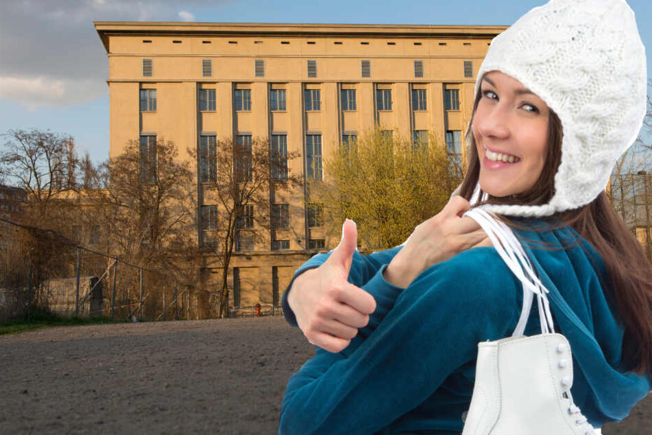 Ab Freitag kann man im Berghain auch Eislaufen. (Bildcollage)