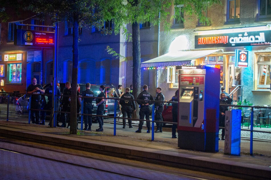 Die Polizei mit war einem größeren Aufgebot im Einsatz gewesen.