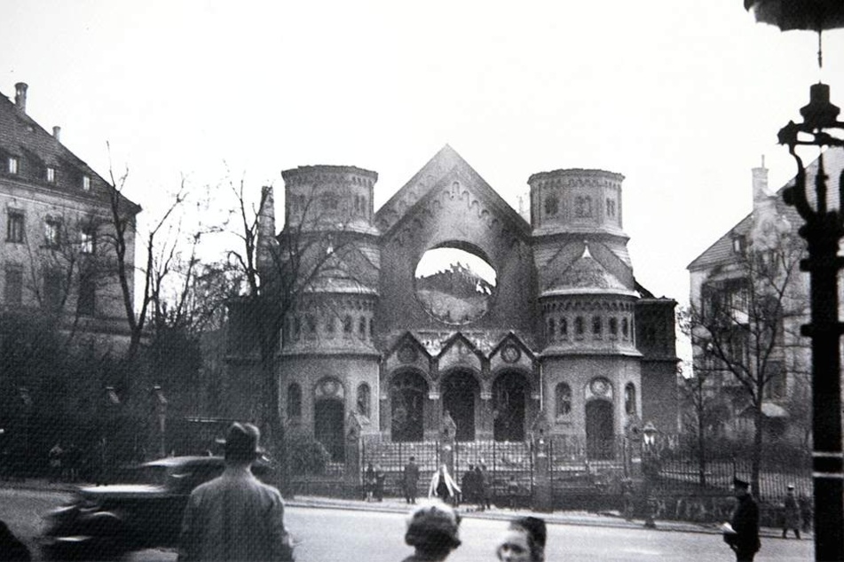 Die ehemalige Synagoge am Stephansplatz war eine der ersten, die von Nationalsozialisten zerstört wurde.