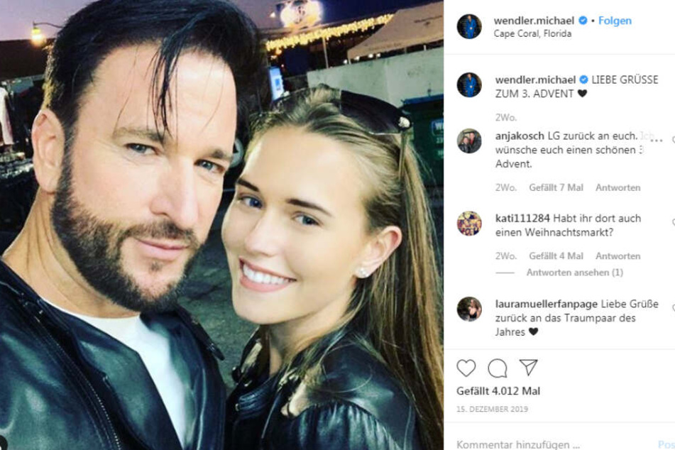 Michael Wendler ist mittlerweile mit seiner Laura glücklich.