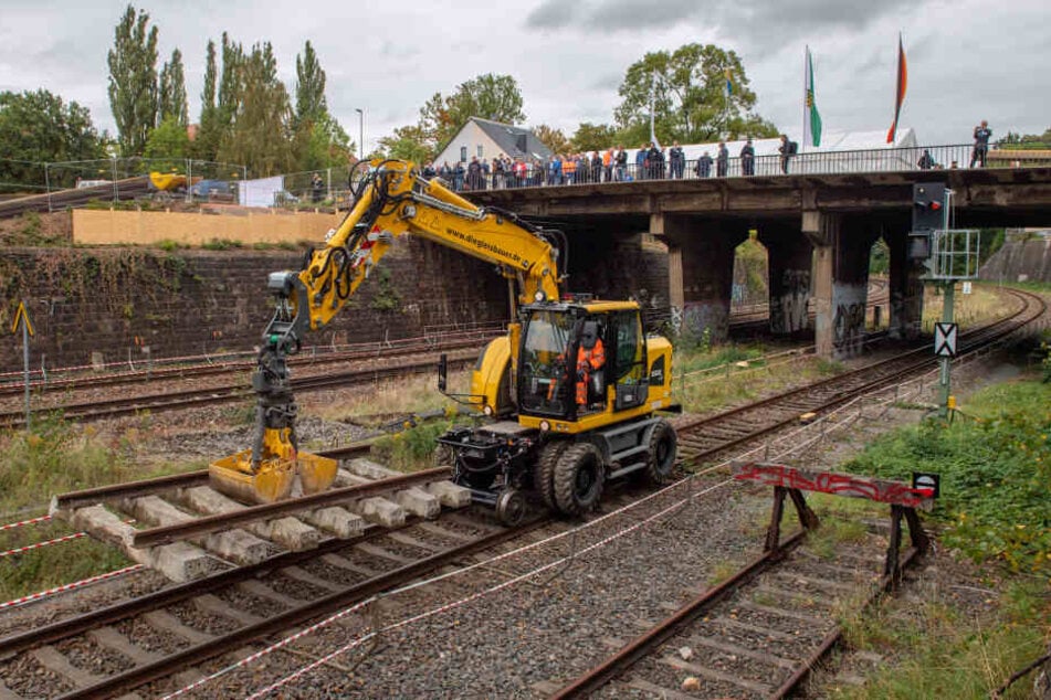Bis 2021 wird der Chemnitzer Bahnbogen saniert.