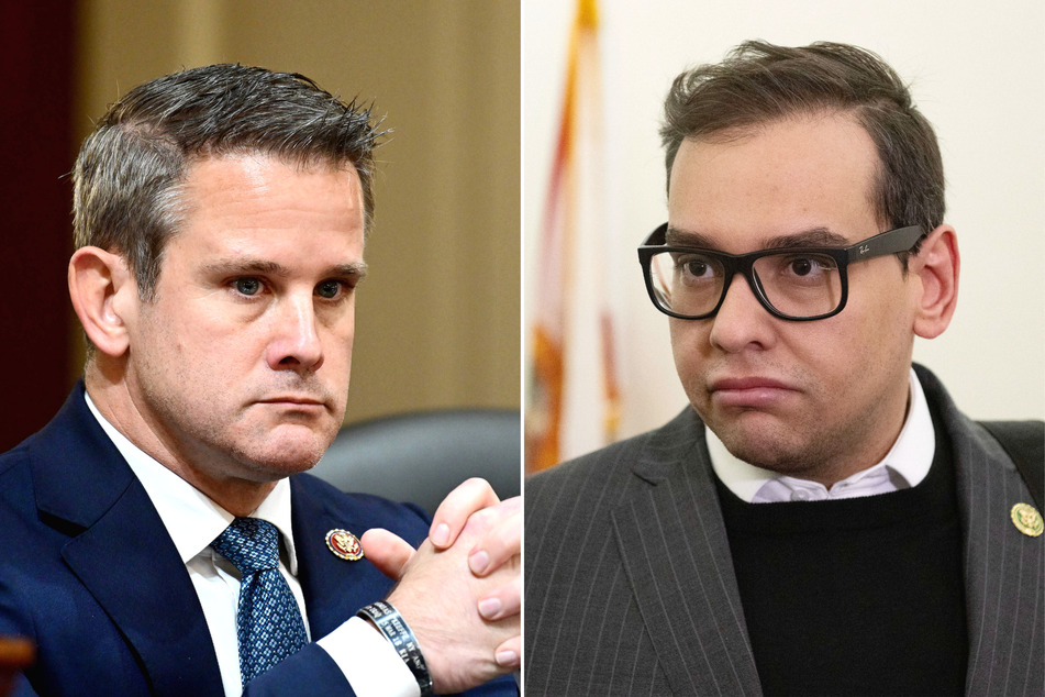 Republicans George Santos and Adam Kinzinger have been feuding on Twitter for the past few days, slinging personal attacks at one another.