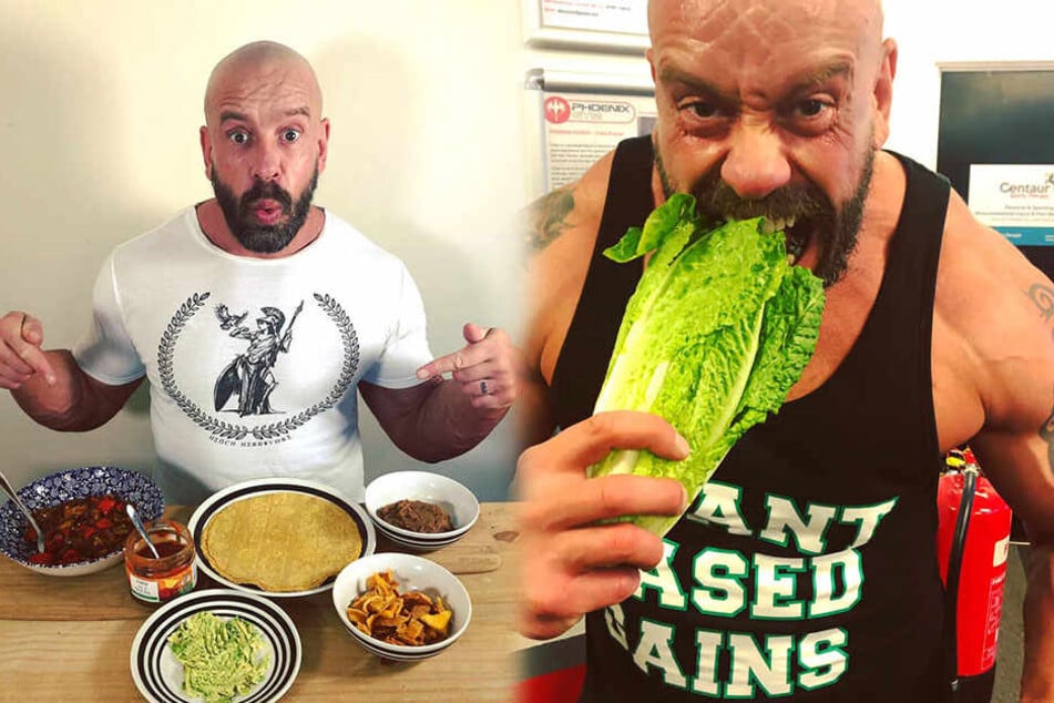 Bodybuilder behauptet, dass er besser sehen kann, seitdem er vegan is(s)t