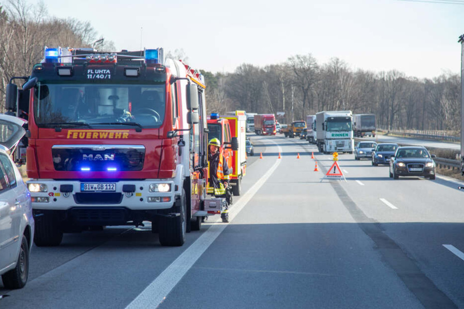 Auf der A4 staute es sich auf fünf Kilometer.