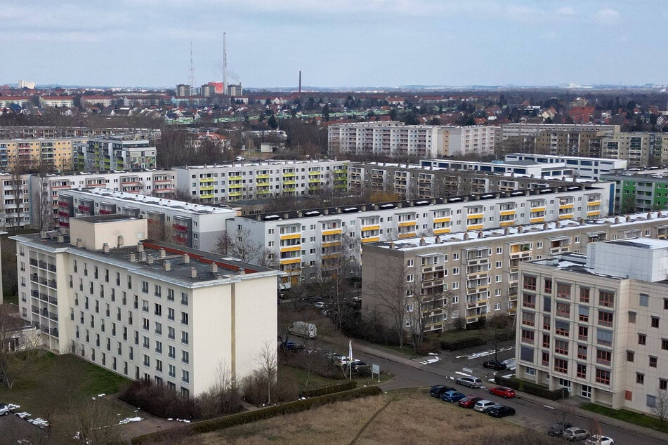 In Halle-Silberhöhe gibt es zahlreiche Plattenbauten mit verschiedenen Wohnparteien. (Symbolbild)