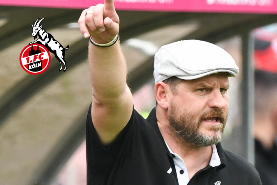 1. FC Köln: Trainer Baumgart zieht seine Spieler mit Kunstschuss ab und flippt genial aus!
