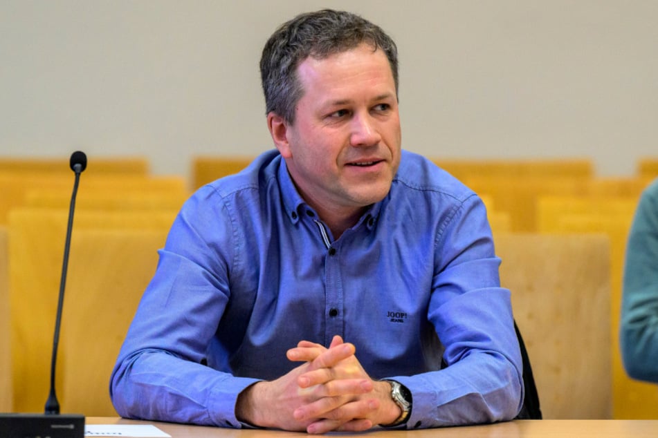 Falk Hentzschel ist einer der Petenten gegen das Gewerbegebiet "vor der Haustür".