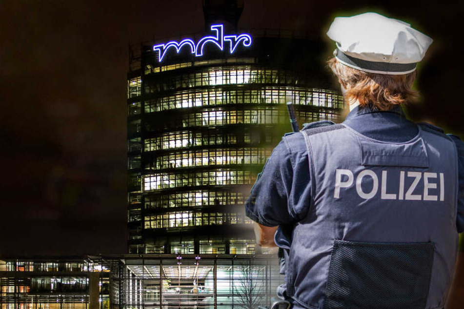 Die Auseinandersetzung ereignete sich an der Haltestelle am MDR-Gebäude.