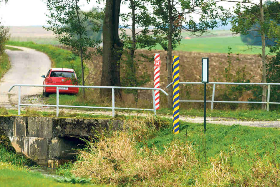 Wo beginnt die Oberlausitz? Rammenauer haben jetzt die Grenze markiert.