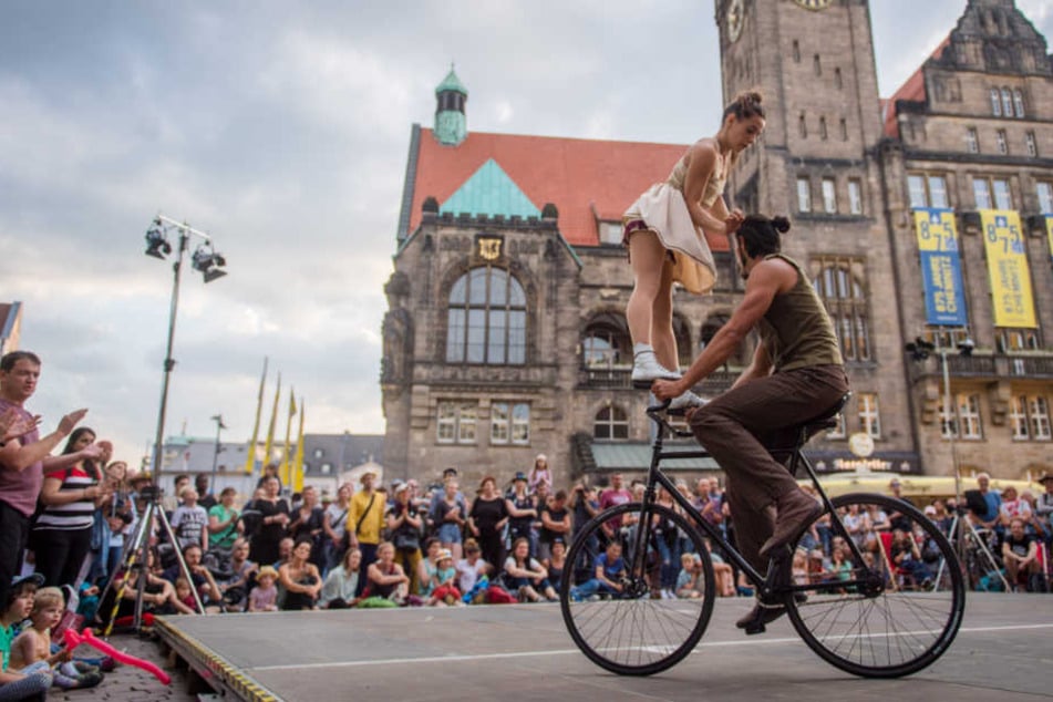 Impressionen des Hutfestivals in der Chemnitzer Innenstadt am 25.05.2018