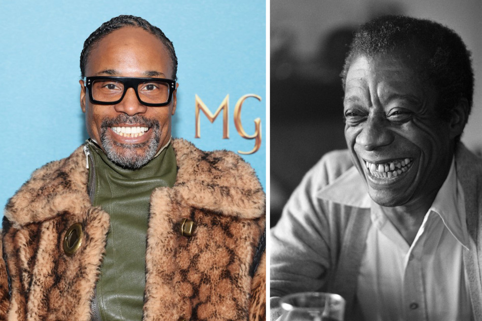 Billy Porter (l.) is set to star as James Baldwin in an upcoming biopic about the acclaimed author and civil rights activist.