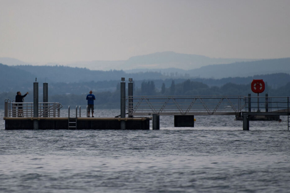 Auch am Wasser wurde gesucht: Der Bodensee. (Symbolbild)