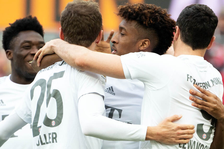 Drei Tore in den ersten zwölf Minuten: Der FC Bayern München hatte bereits früh Grund zum Jubeln.