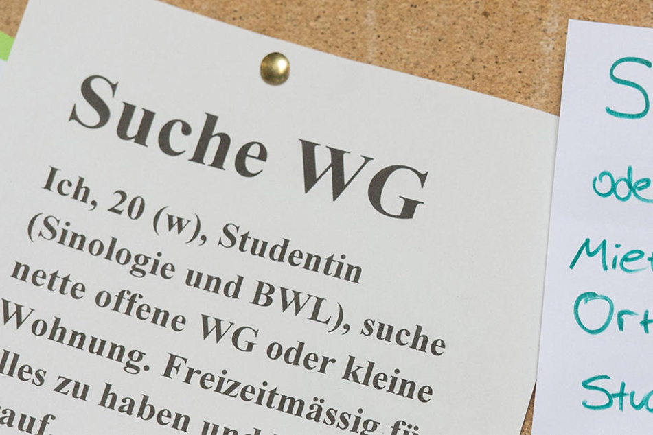 Wer ein WG-Zimmer sucht, zahlt in Leipzig derzeit weniger als in anderen Hochschulstädten. Allerdings holt die Messestadt preistechnisch auf. (Symbolbild)
