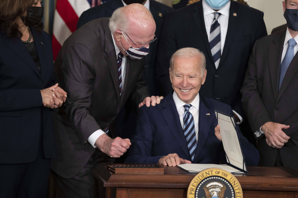 Biden signs bills to give more money to police forces across the country