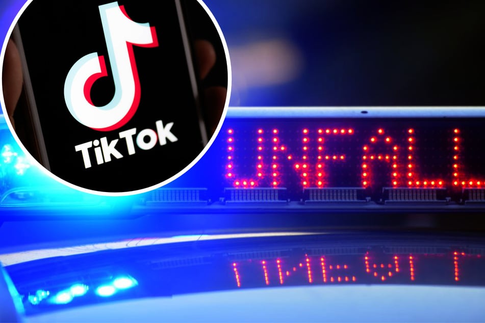 Livestream aus dem Graben: Betrunkener filmt eigenen Unfall auf TikTok