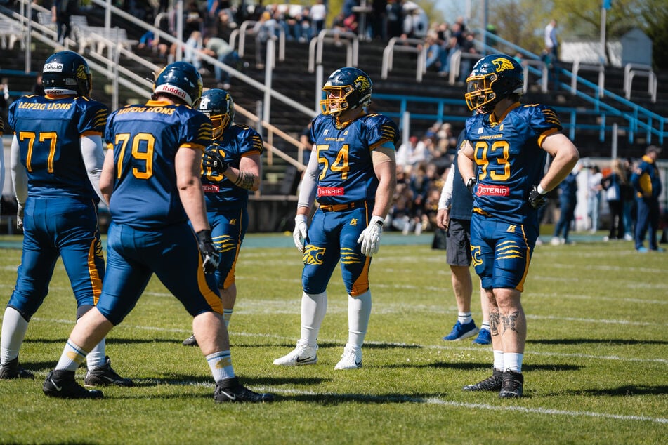 Für Arn Mazomeit (Nr. 54) und seine Leipzig Lions soll es diese Saison schon eher mit dem Klassenerhalt klappen.