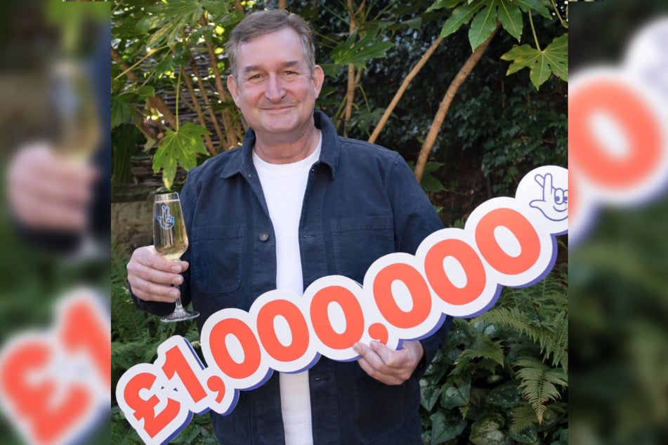 Der Brite Sean Hayes (56) gewann vor wenigen Tagen eine Million Pfund (ca. 1,2 Millionen Euro) im Lotto.