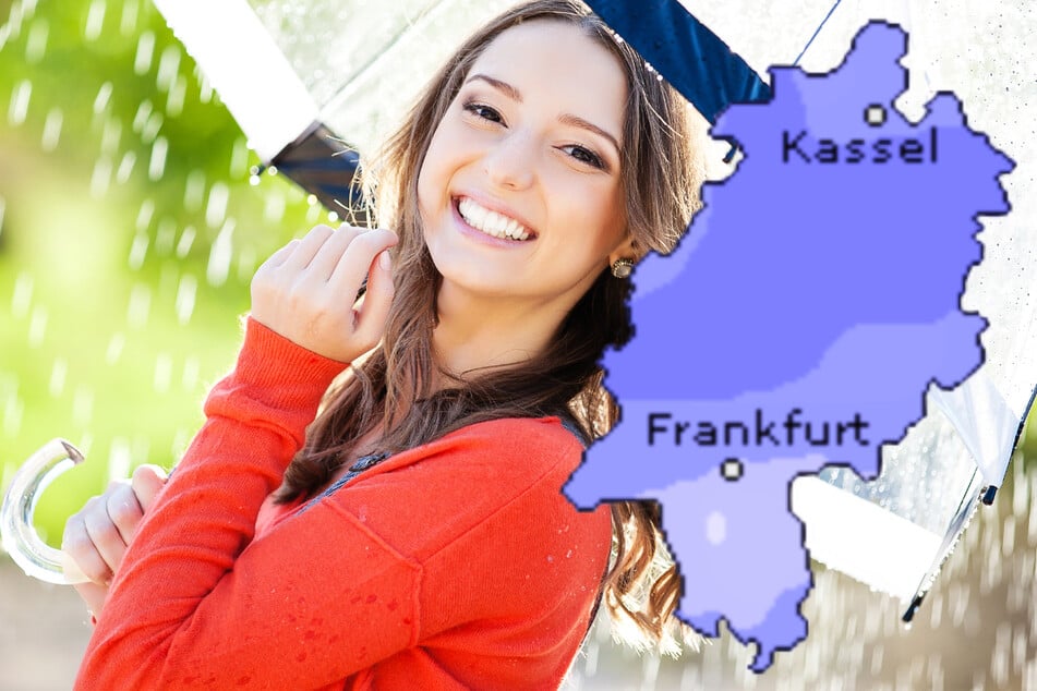 Am Donnerstag müssen sich die Hessen auf Regen einstellen, wie der Deutsche Wetterdienst (DWD) und der Dienst Wetteronline.de (Grafik) beide vorhersagen.