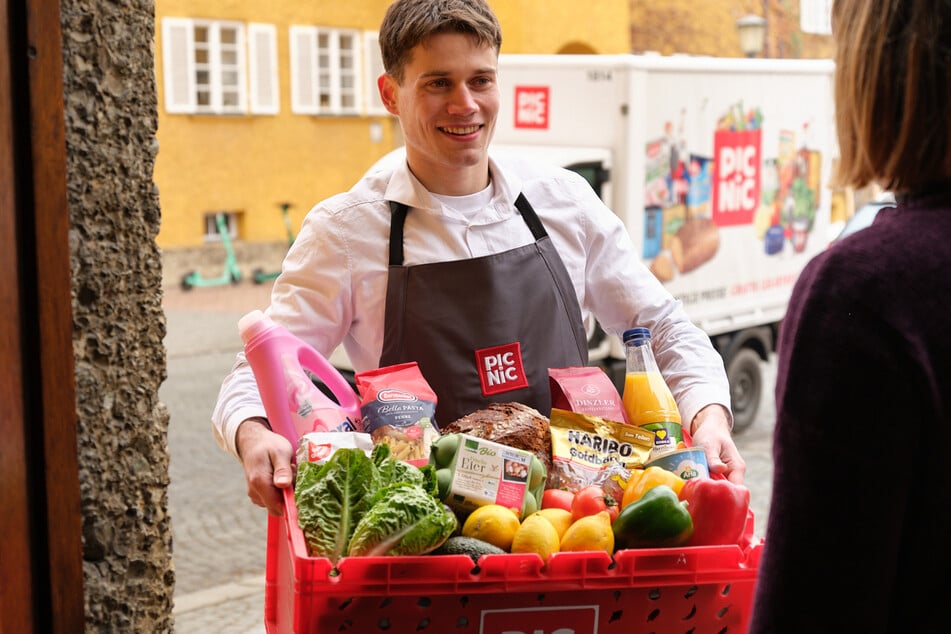 Der Online-Supermarkt "Picnic" liefert jetzt auch in Magdeburg.
