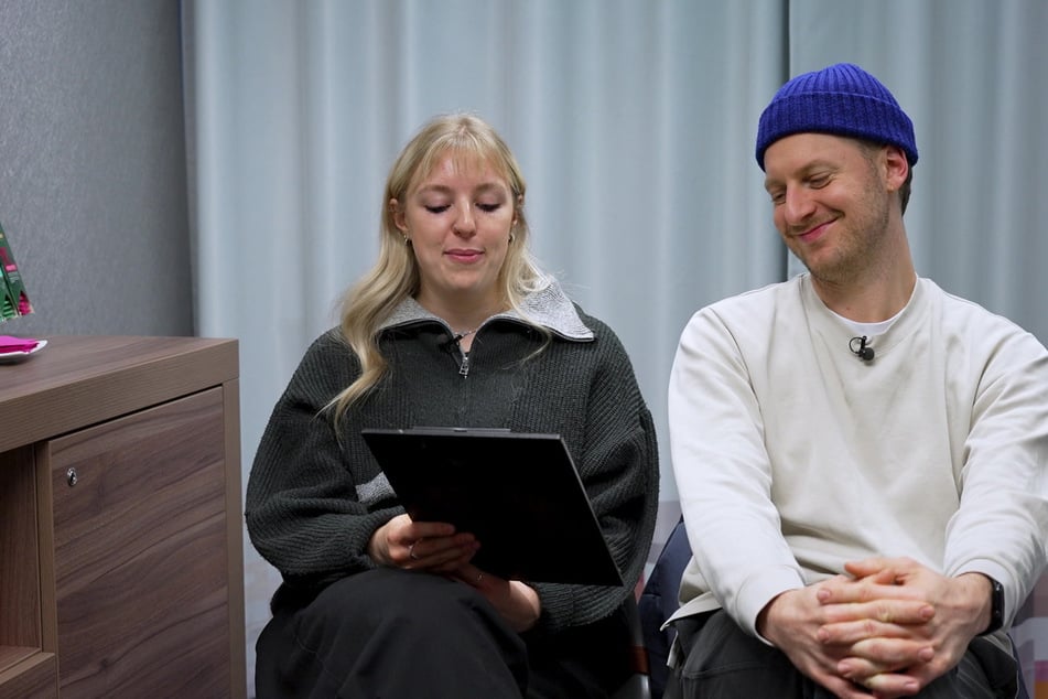 Franzi (25) und Niclas (34) freuen sich auf das Finalmenü.