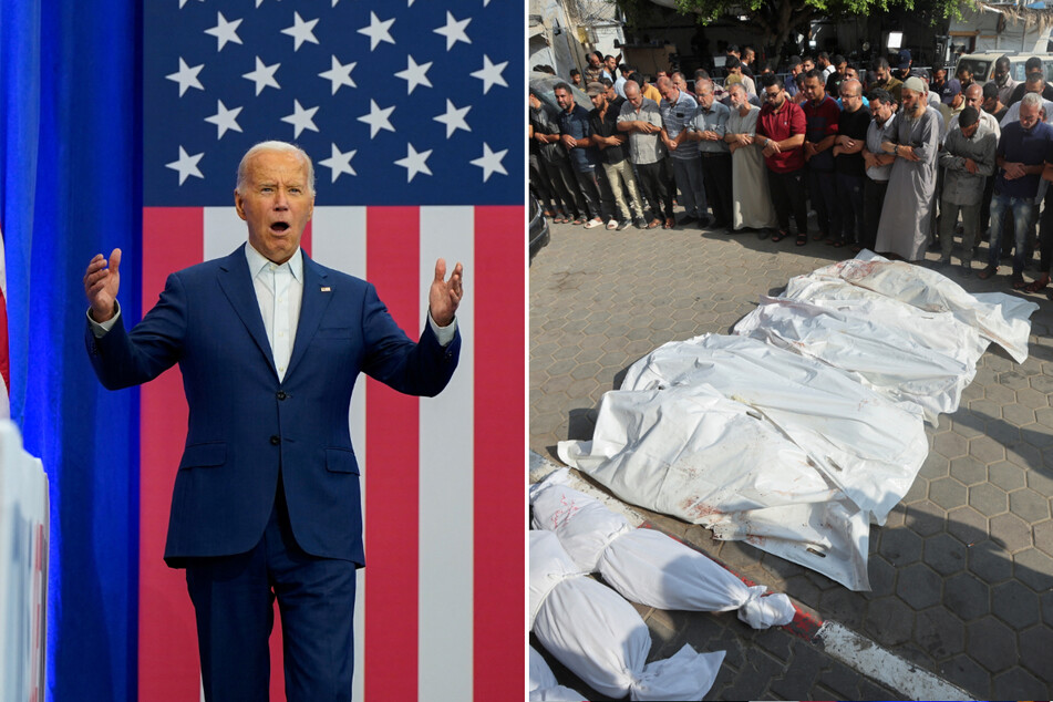 President Joe Biden boasted about his support of Palestinians in an interview published a day before Israel launched its latest deadly attacks on Gaza.