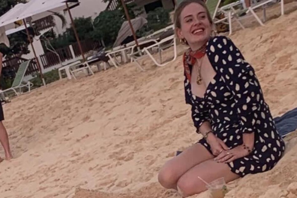 In diesjährigen Strandferien präsentierte sich die Sängerin schlank wie nie.