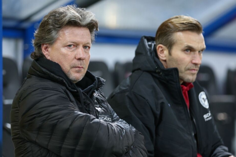Ex-DSC-Co-Trainer Carsten Rump (r.) möchte wieder mit Jeff Saibene zusammenarbeiten.