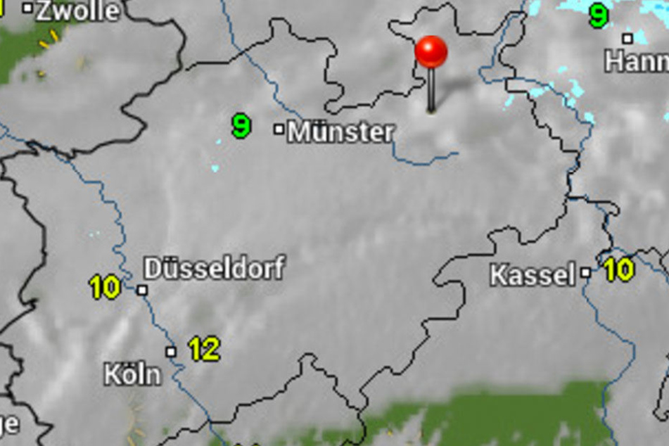 Ganz OWL wird am Wochenende bedeckt sein und es wird viel Regen geben.