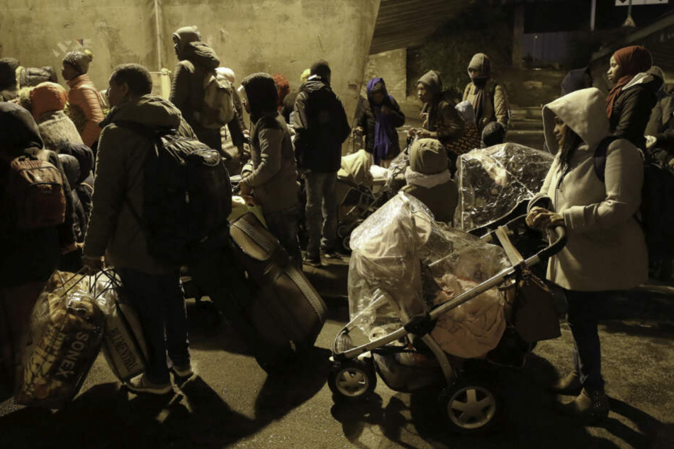 Immer mehr Migranten verlassen Frankreich, um über Belgien nach Großbritannien zu gelangen.