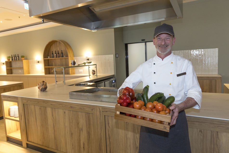Frühstückskoch Janko Schilling (52) kann sich auf eine Live-Cooking-Station freuen.