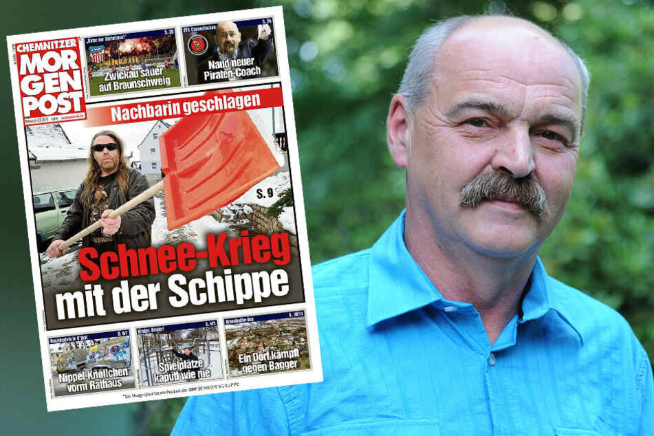 Chemnitz: Nach Attacke mit Schneeschaufel: Bürgermeister sorgt sich um den Dorffrieden