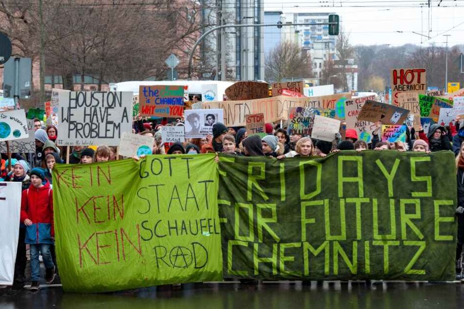 Am Freitag wird in Chemnitz wieder für das Klima demonstriert.
