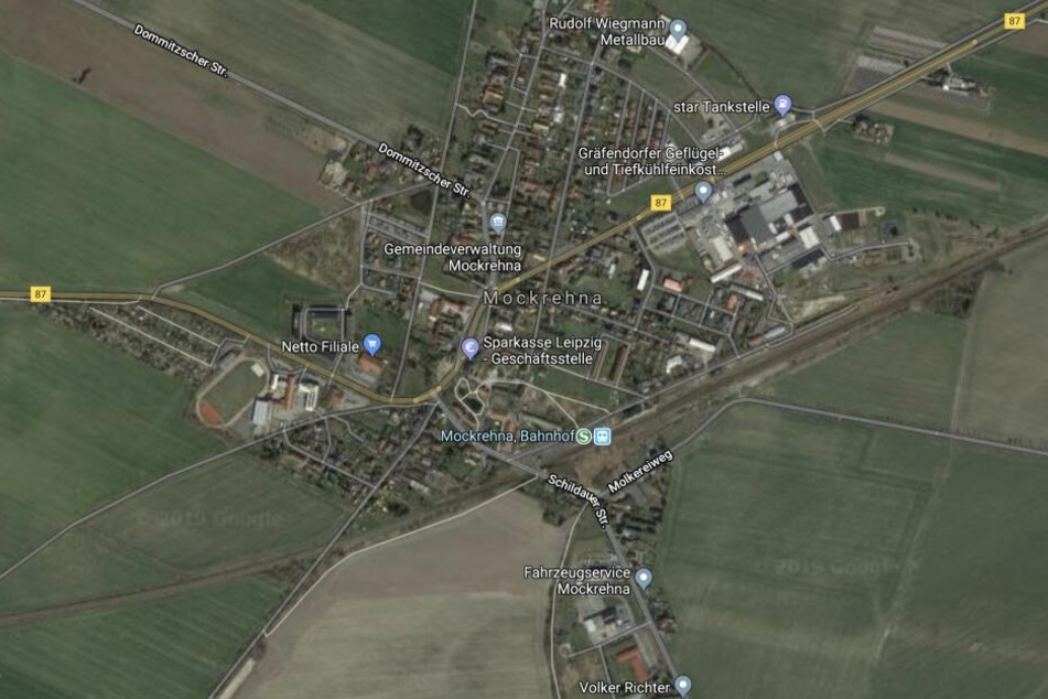 In Mockrehna im Landkreis Nordsachsen läuft aktuell ein Großeinsatz.