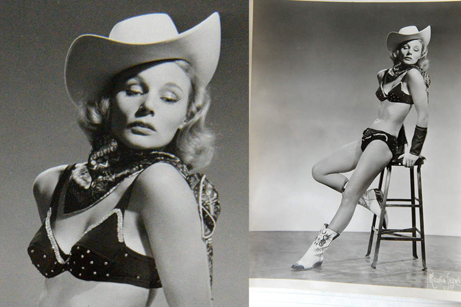 Verführung pur: Ingrid Stosch-Sarrasani als Cowgirl "Coronet Gordon" in den 50er-Jahren.