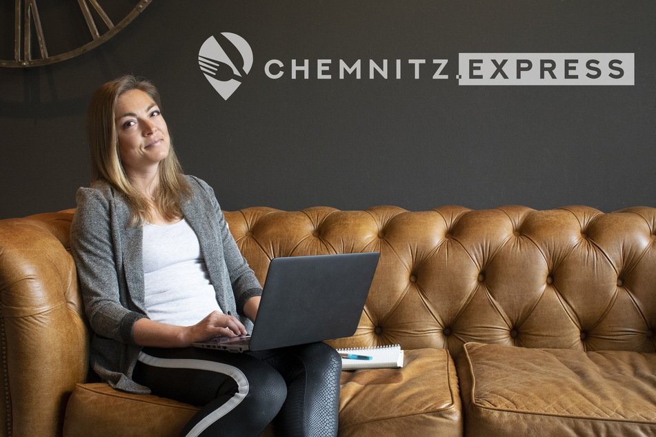 Romy Schönherr ist die Inhaberin vom Start-up "Chemnitz.express".