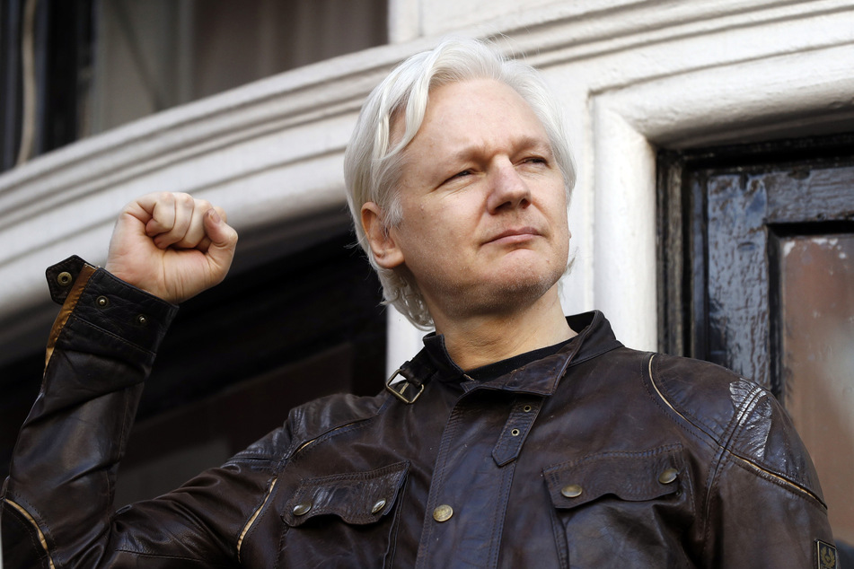 Julian Assange (51) auf einer Aufnahme vom Mai 2017, die in der ecuadorianischen Botschaft in London entstanden ist.
