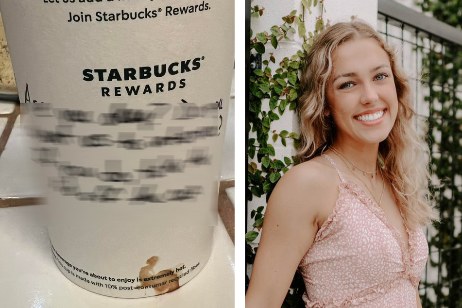 Teenagerin sitzt spät abends bei Starbucks: Plötzlich sieht sie eine geheime Nachricht auf ihrem Becher