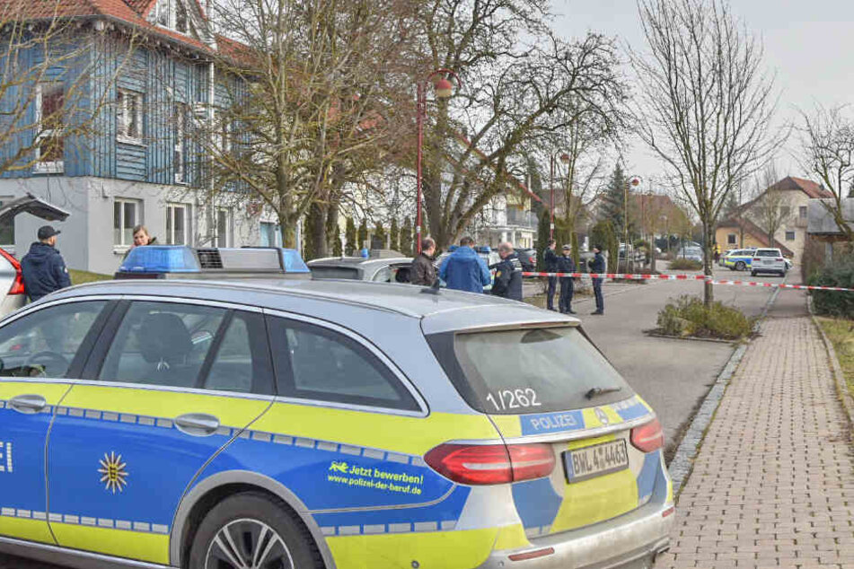 Es soll in Rot am See erneut Schüsse gegeben haben: Polizei ist vor Ort.