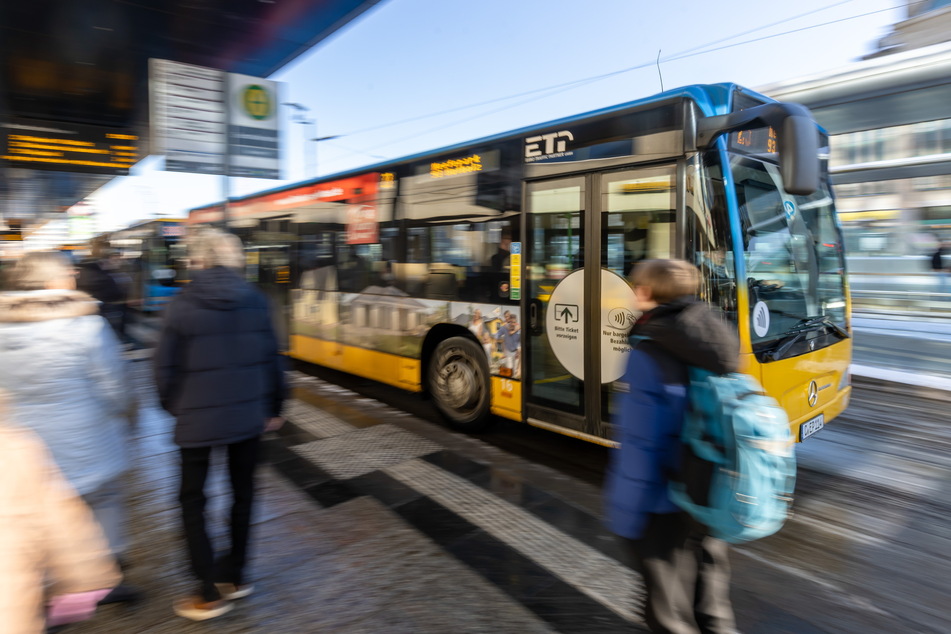 Busse werden am Freitag nur selten durch Chemnitz fahren. Grund dafür ist der CVAG-Warnstreik.
