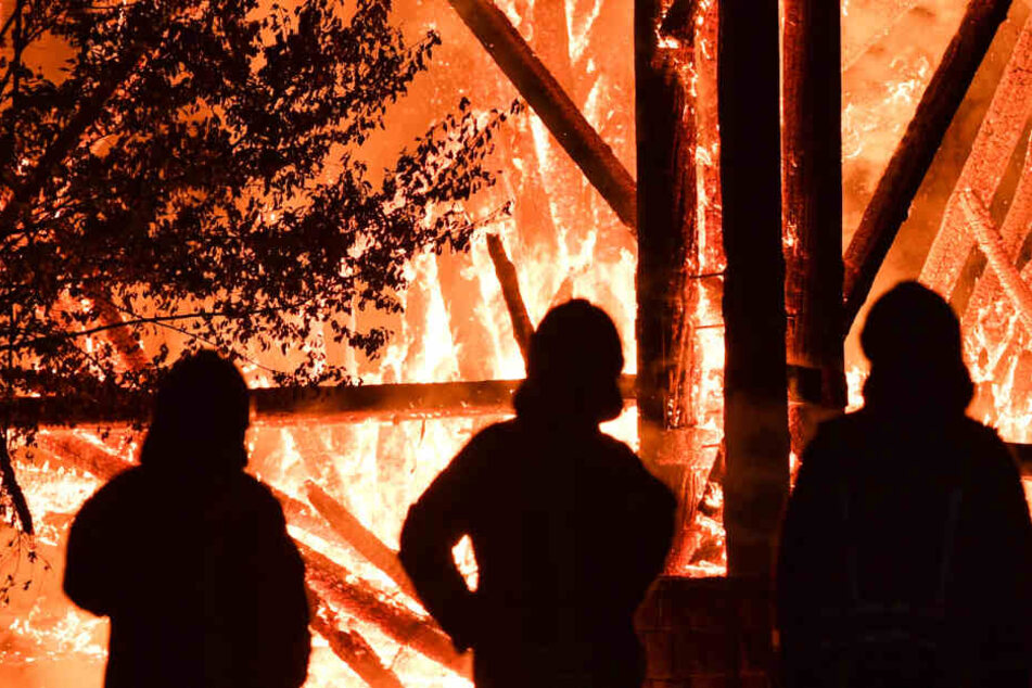 Besonders der Brand des Goetheturms war für viele Frankfurter ein Schock.