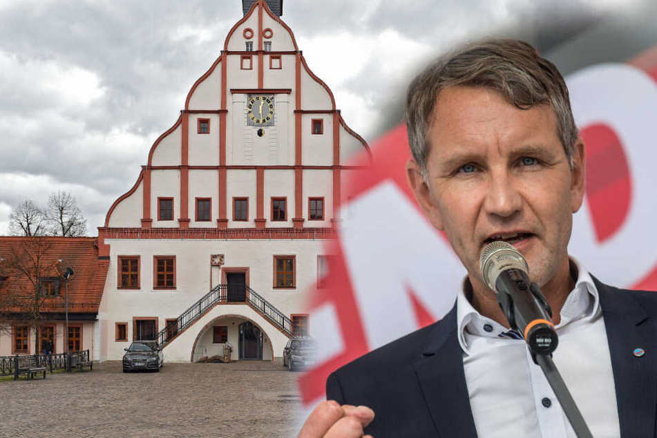 Am 9.August möchte Björn Höcke im Rathaus in Grimma auftreten.
