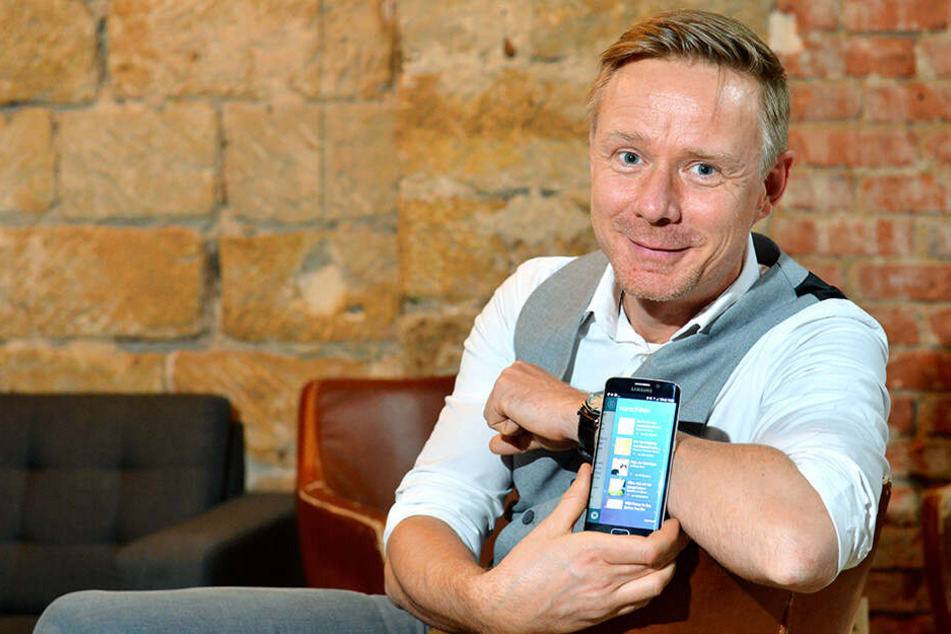 Der Dresdner Michael Damm (40) sagt mit der Bücher-App "lesio" auch dem Online-Riesen Amazon den Kampf an.